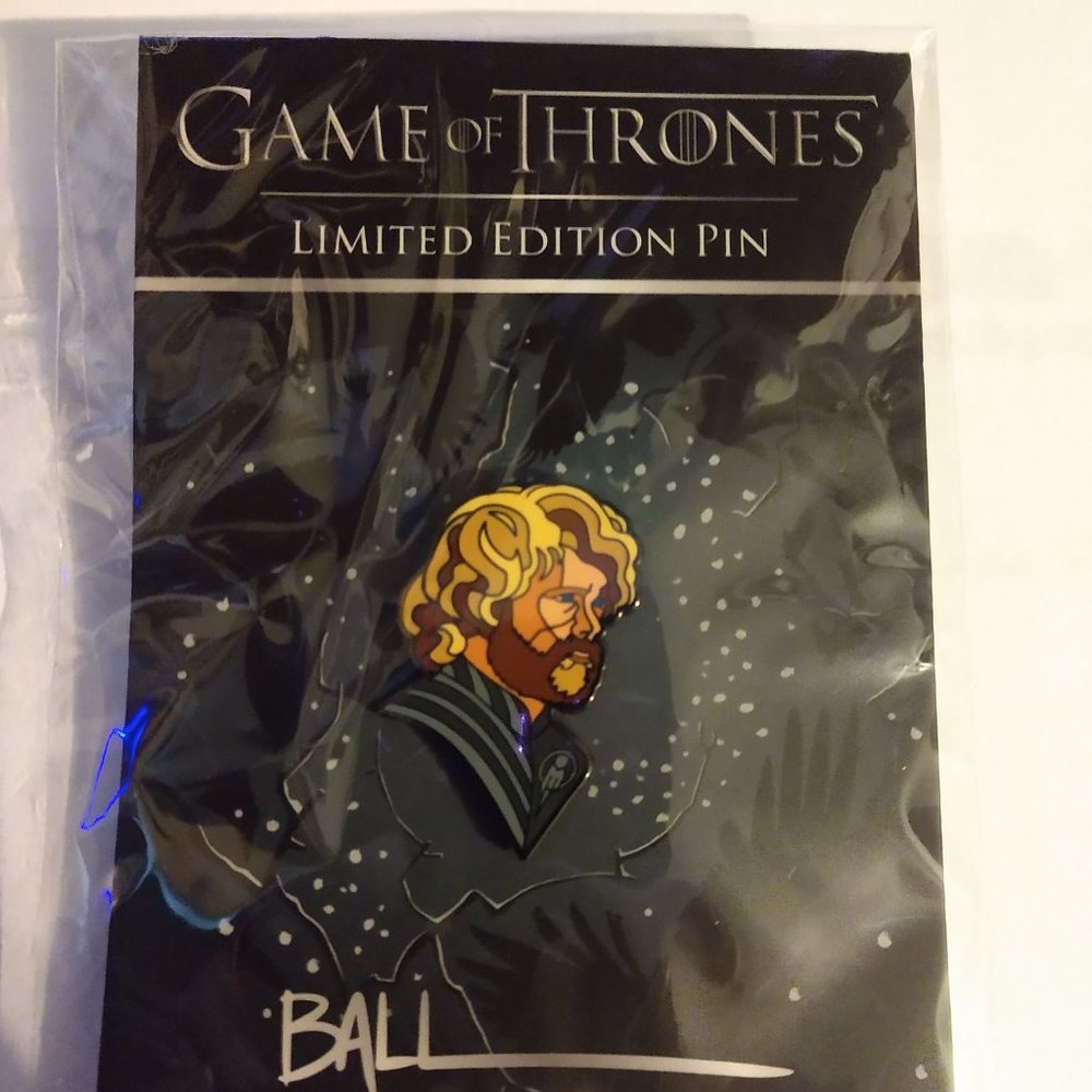 Game of Thrones TYRION Enamel Pin Limited Edition